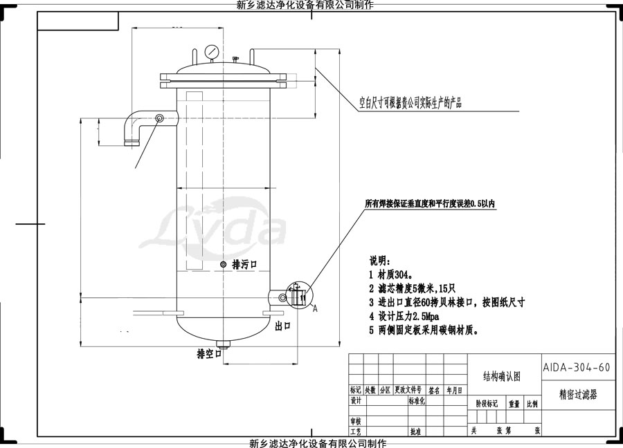 精密過濾器